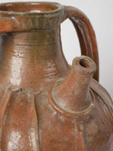 Vintage terracotta Dordogne oil pot
