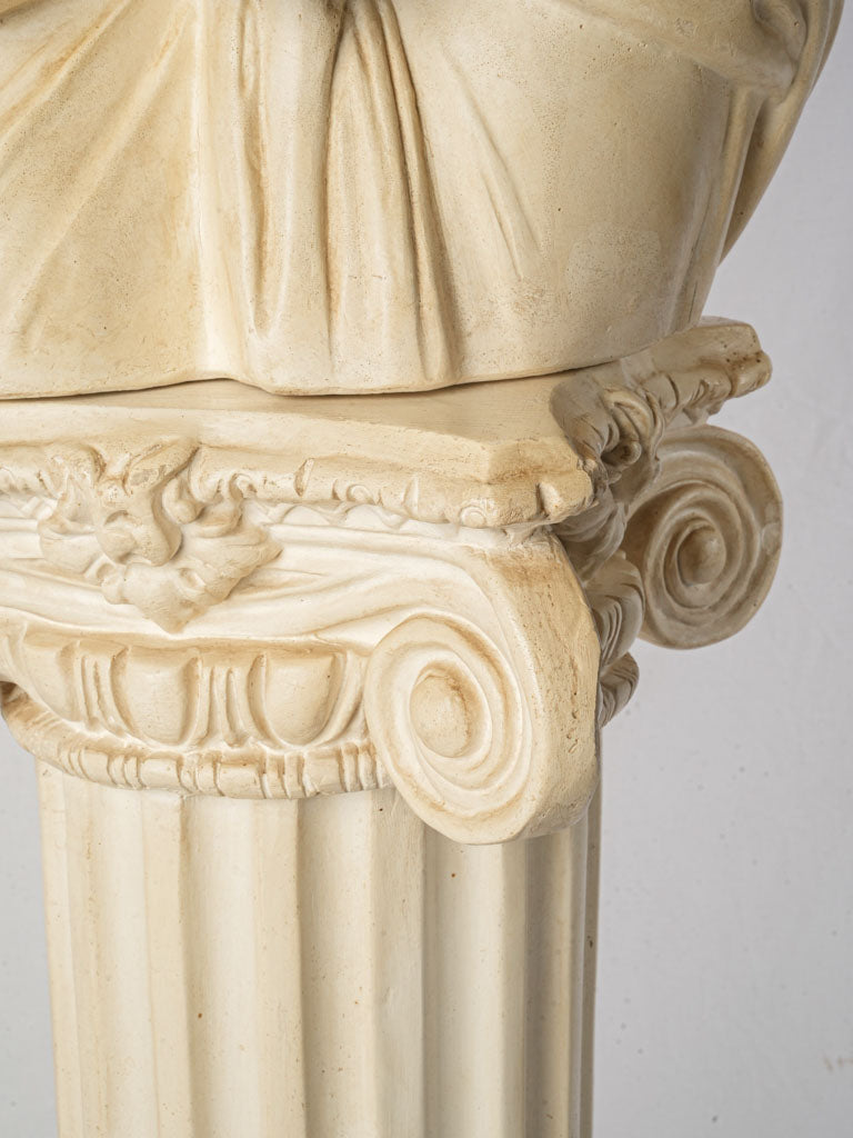 Quietly poetic ancient-style art piece