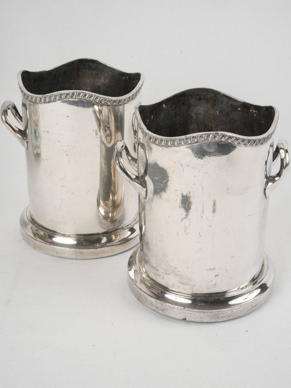 Scalloped 19th-century wine coolers