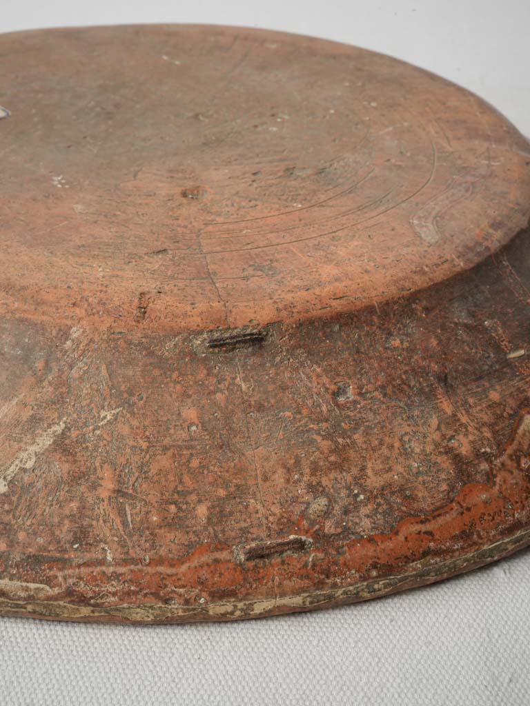 Folk art inspired antique platters