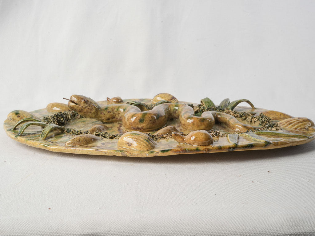 Vintage ornamental majolica collector’s piece  