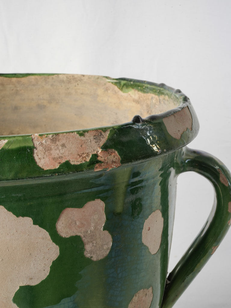 Historic sculptural garden pot  