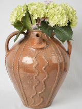  Rare, extra-large antique French pottery vessel