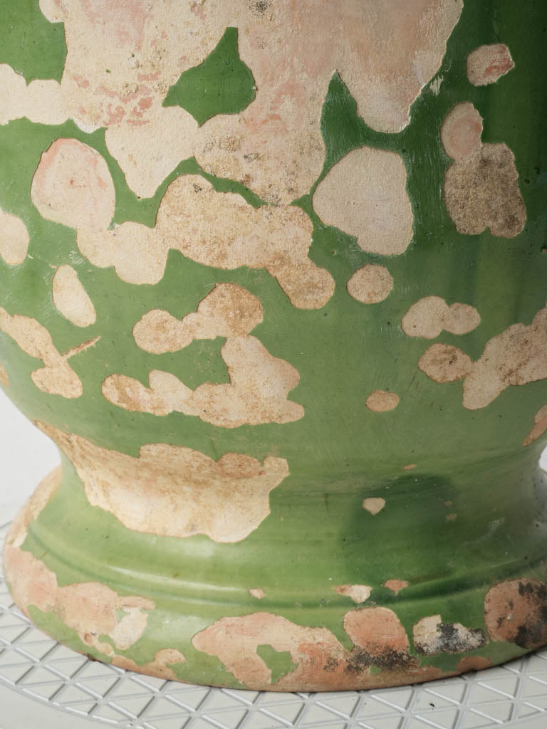 Vintage drip-glazed planter  