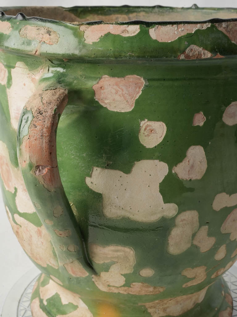 Mottled decorative planter  