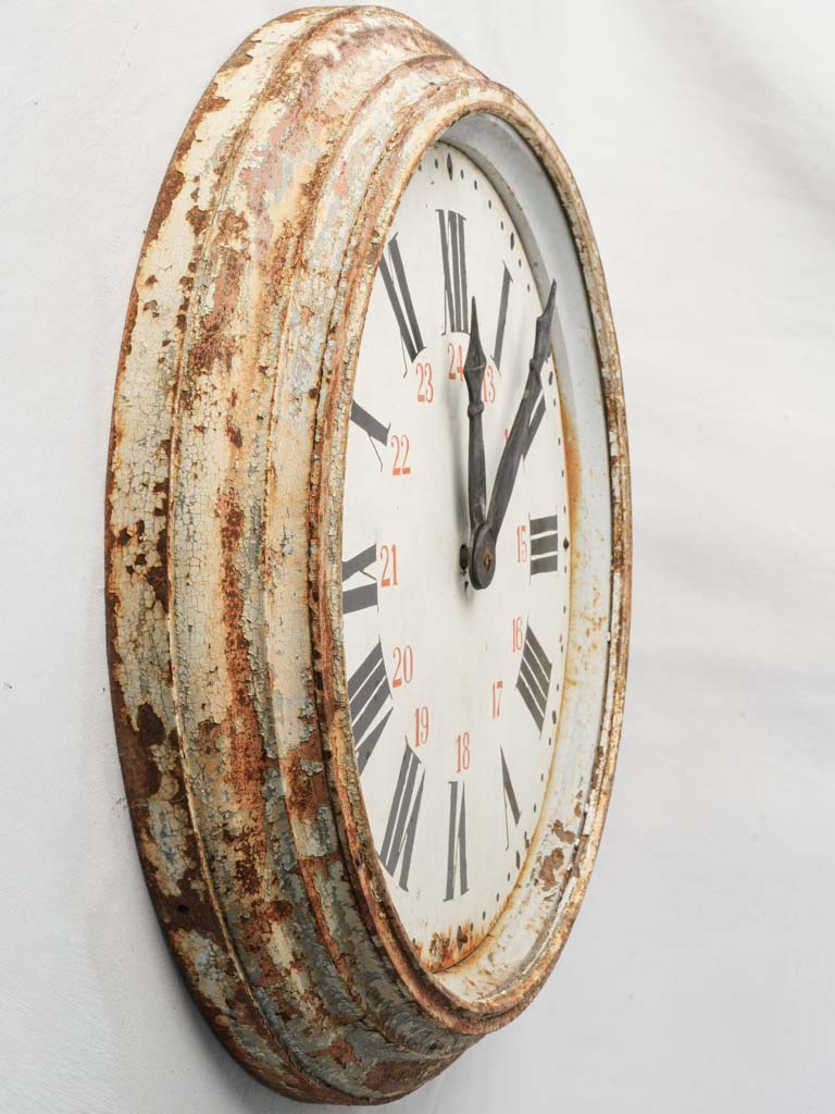 Large Decorative Early 20th Century Industrial Clock - 26½"