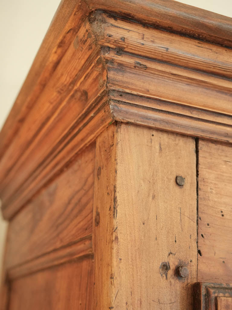 Patina-rich wooden cabinet
