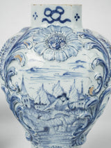 Victorian Dutch Delft vases