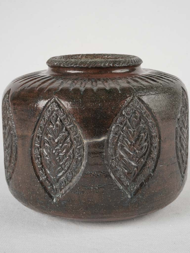 Sculptural French ceramic vase