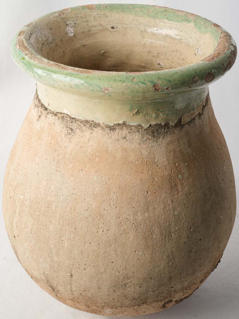 Weathered provincial French jar  