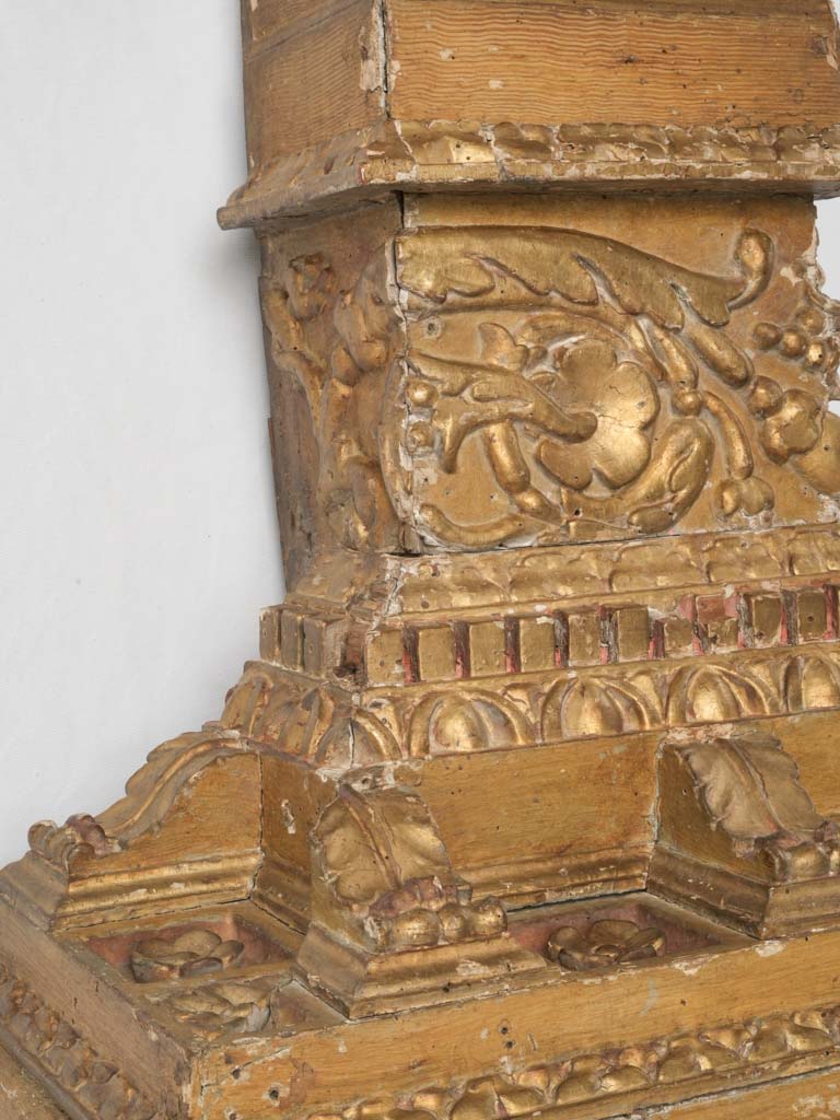 Weathered Italian wooden wall table