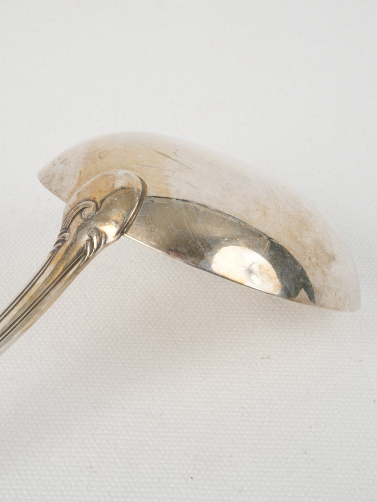Luxurious Louis XV silver-plated ladle