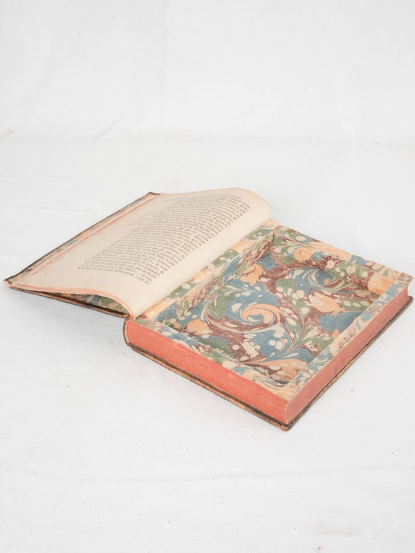 Antique ecclesiastical secret storage book