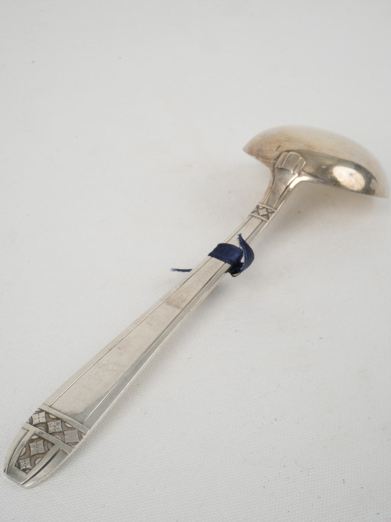 Elegant Art Deco Silver-Plated Table Ladle
