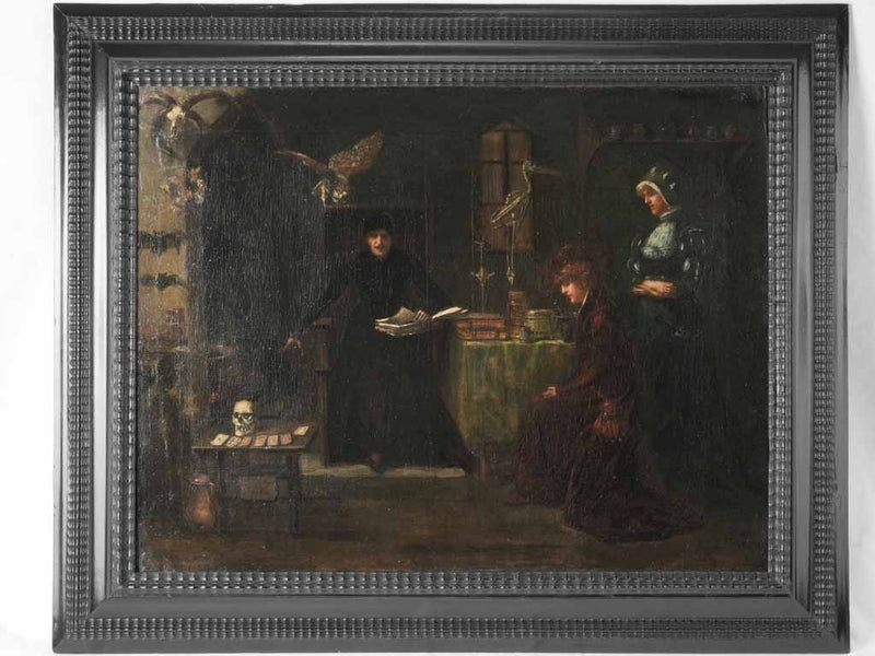18th century painting Georges Van Den Bos (1853-1911) - 34¾" x 42¼"