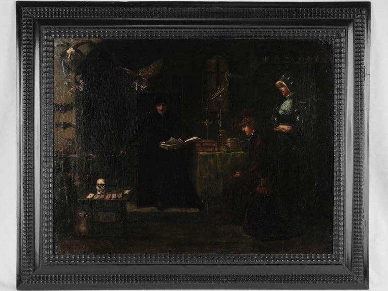 18th century painting Georges Van Den Bos (1853-1911) - 34¾" x 42¼"