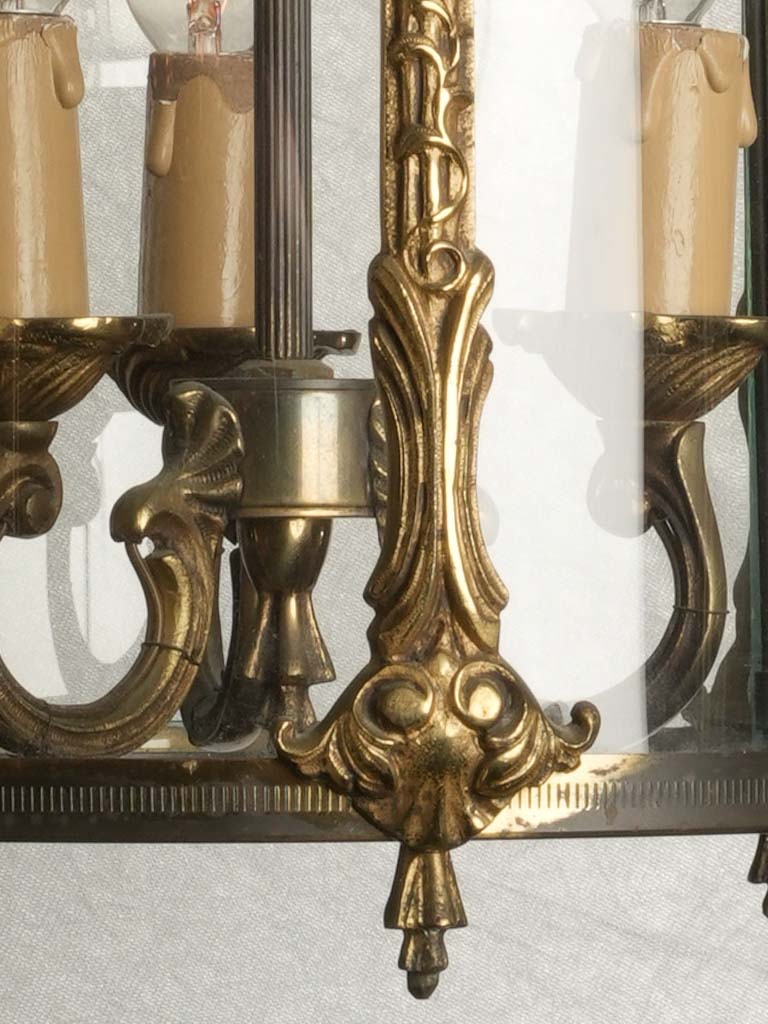 Timeless French entryway bronze light  