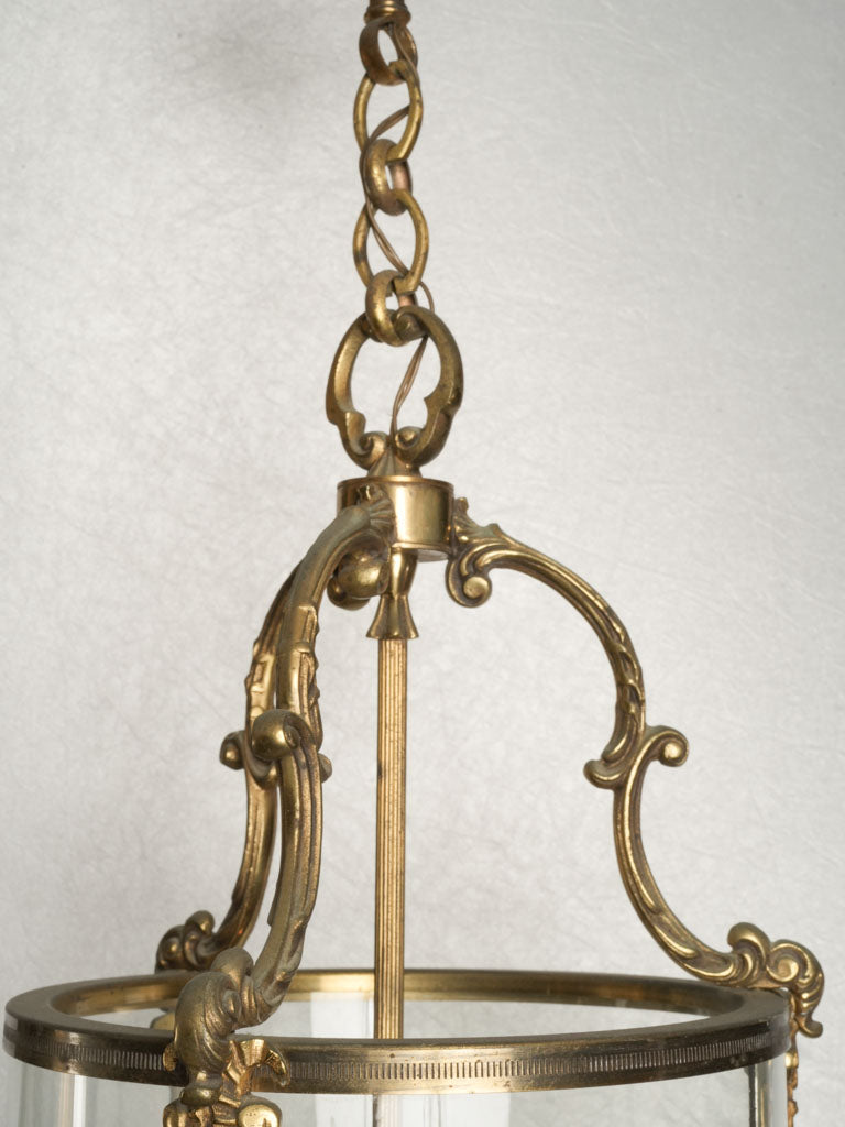 Soft sheen vintage bronze lantern  