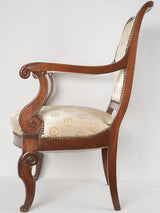 Empire-style bumble bee armchairs