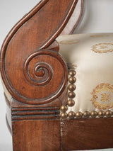 Luxurious 19th-century mahogany chairs