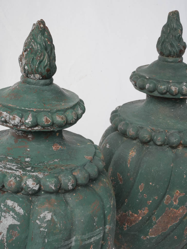 Industrial age French garden decor
