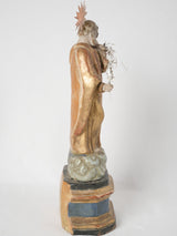 Aged Santibelli nativity figurine