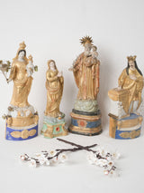 Ornate antique nativity scene addition