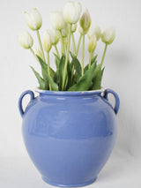 Coastal White-Glazed Antique Confit Pot