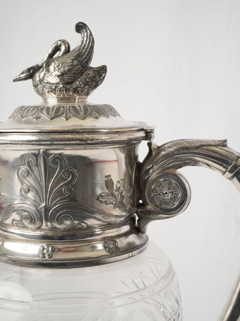Sculptural iconic Belle Époque pitcher  