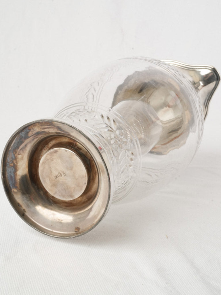Gleaming vintage beverage server  