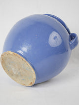 Charming Vintage Blue Terracotta Confit Pot