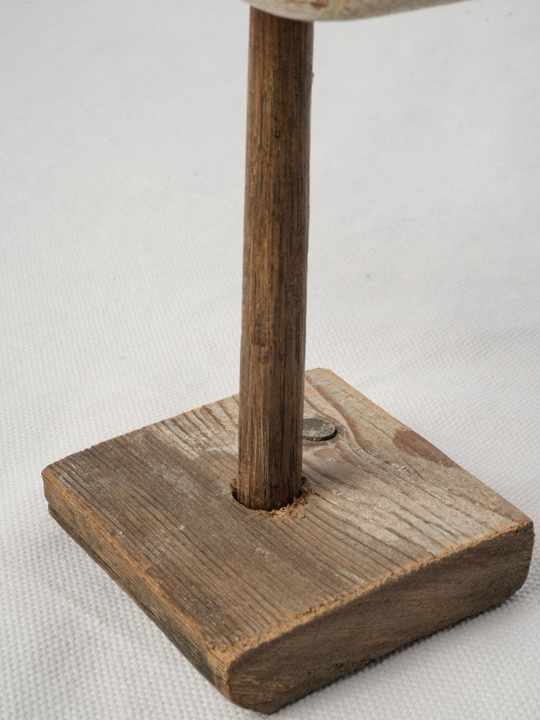 Heritage inspired stylized bird figure  