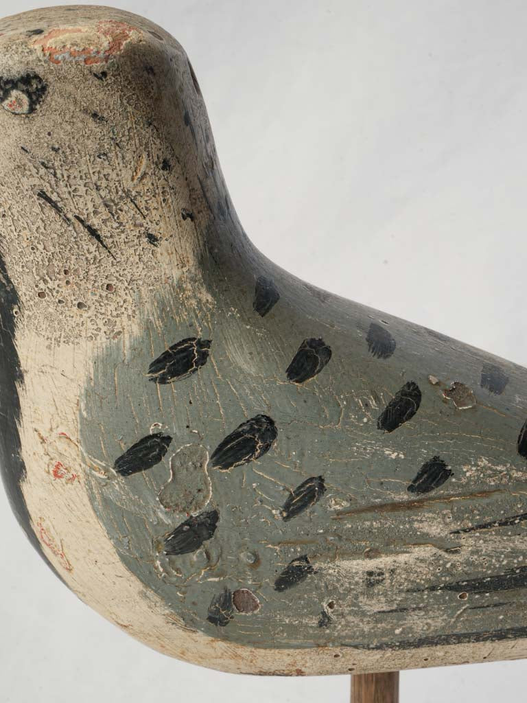 Weathered needle beaked display figurine  