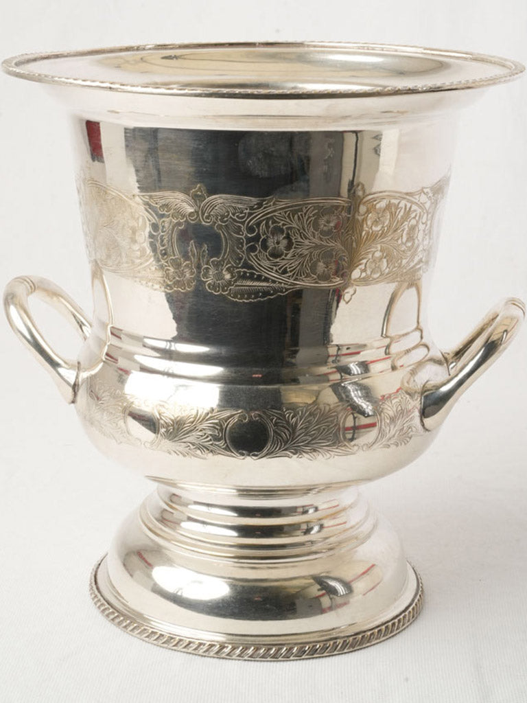 Early 20th-century silver urn