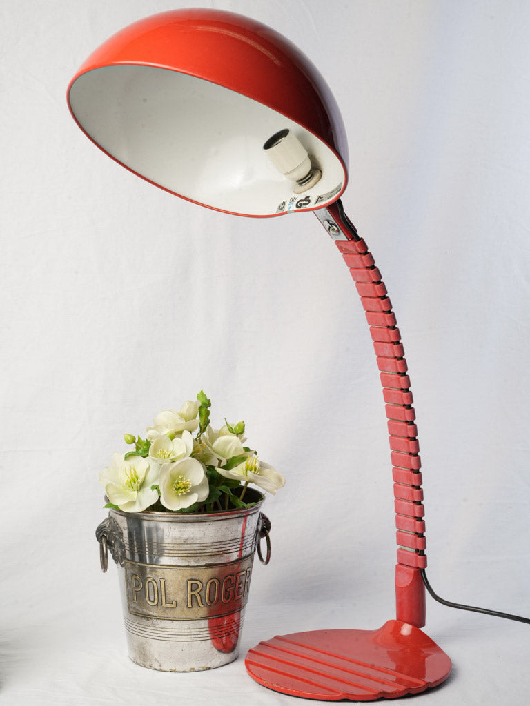 Vintage Italian plastic desk lamp  