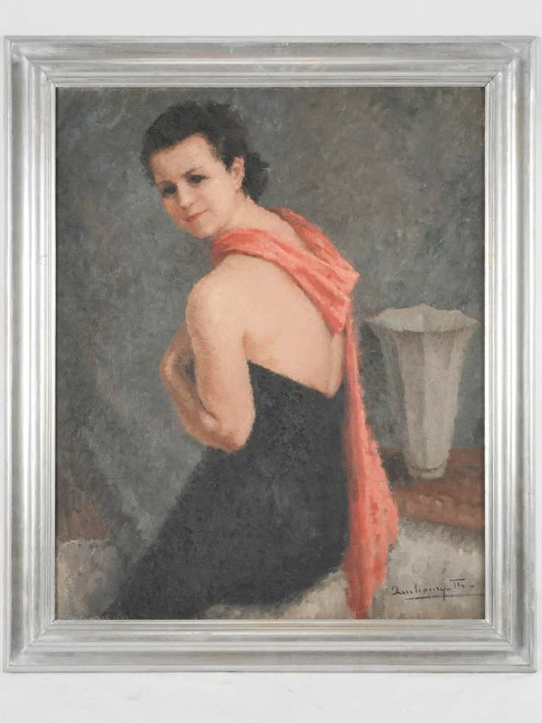 Vintage Thérèse Ambourg lady portrait