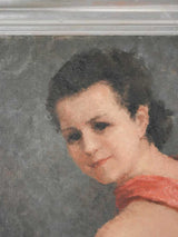Very large portrait of a lady - Thérèse Ambourg - 47¼" x 39½"
