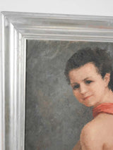 Very large portrait of a lady - Thérèse Ambourg - 47¼" x 39½"