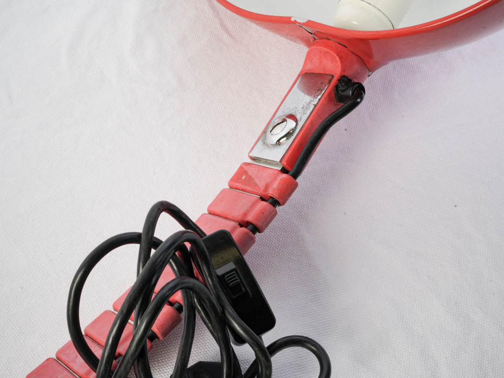 Ergonomic flexible Italian desk lamp  