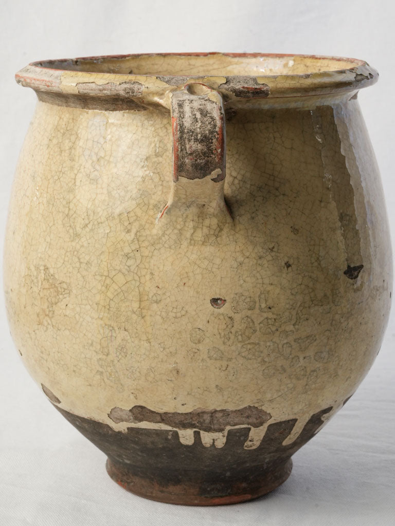 Historical Southern France confit pot  