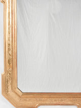 Majestic golden ornamental large mirror