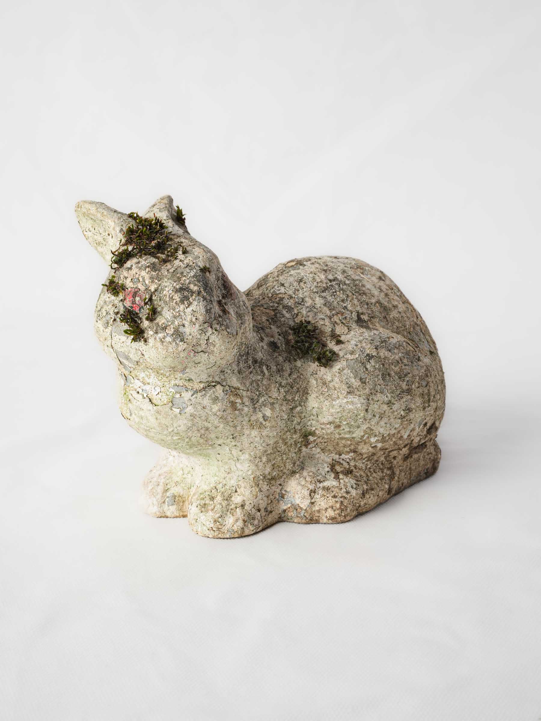Charming aged ceramic bunny figure  