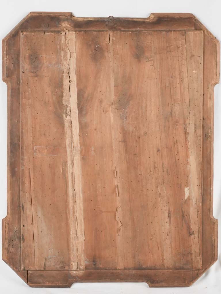 Large gilded mirror w/ chamfered corners - 19th century - 50¾" x 39¾"