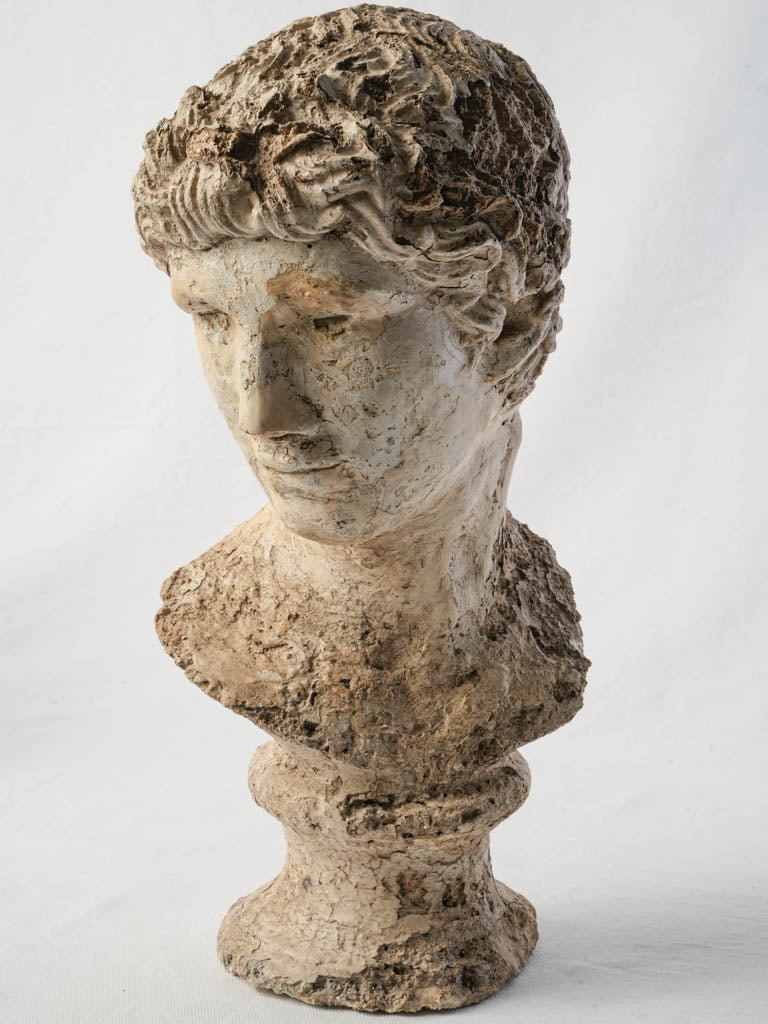 Antique plaster art piece.