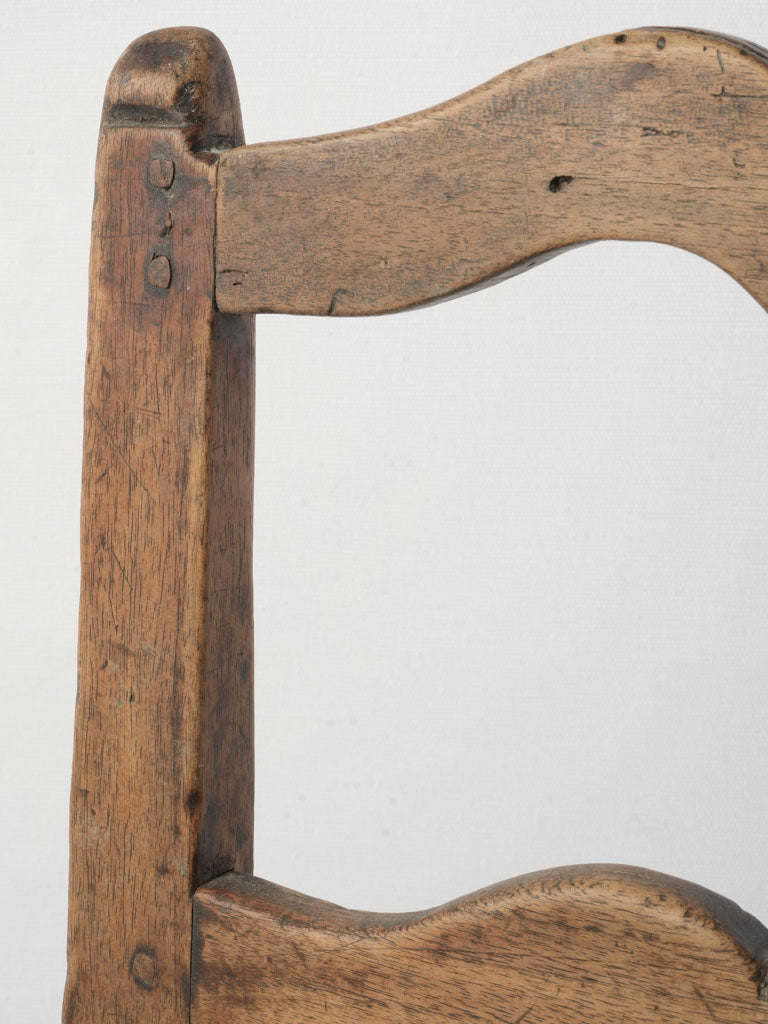Charming historical wood chair