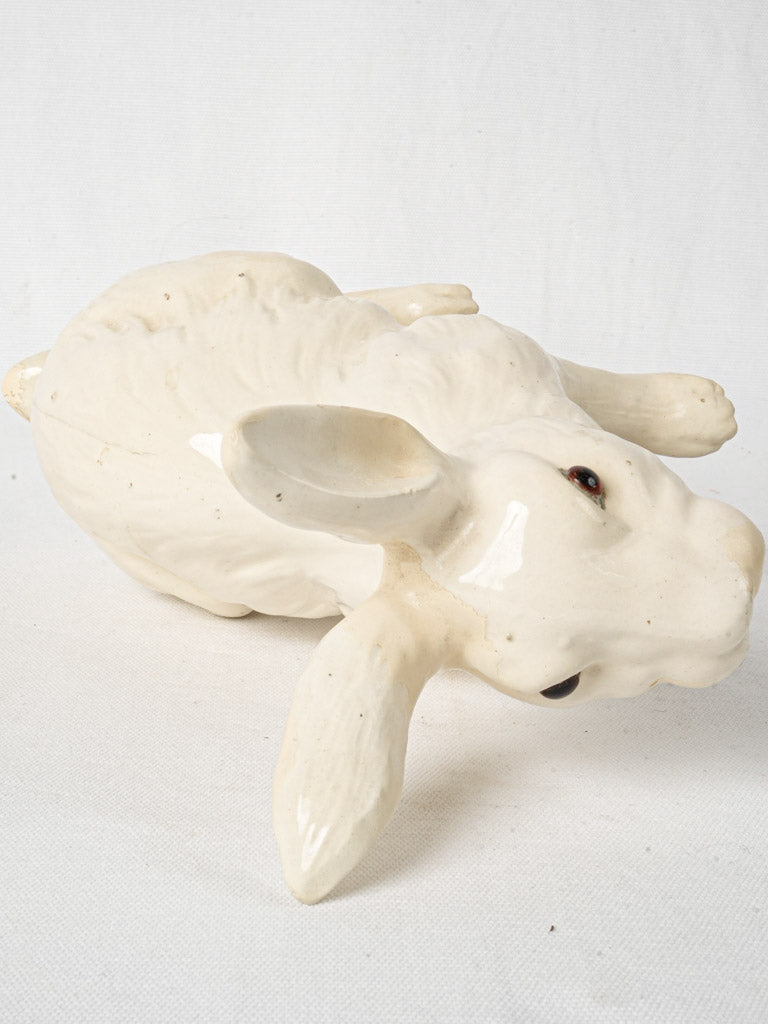 Artisanal Mesnil de Bavent rabbit sculpture