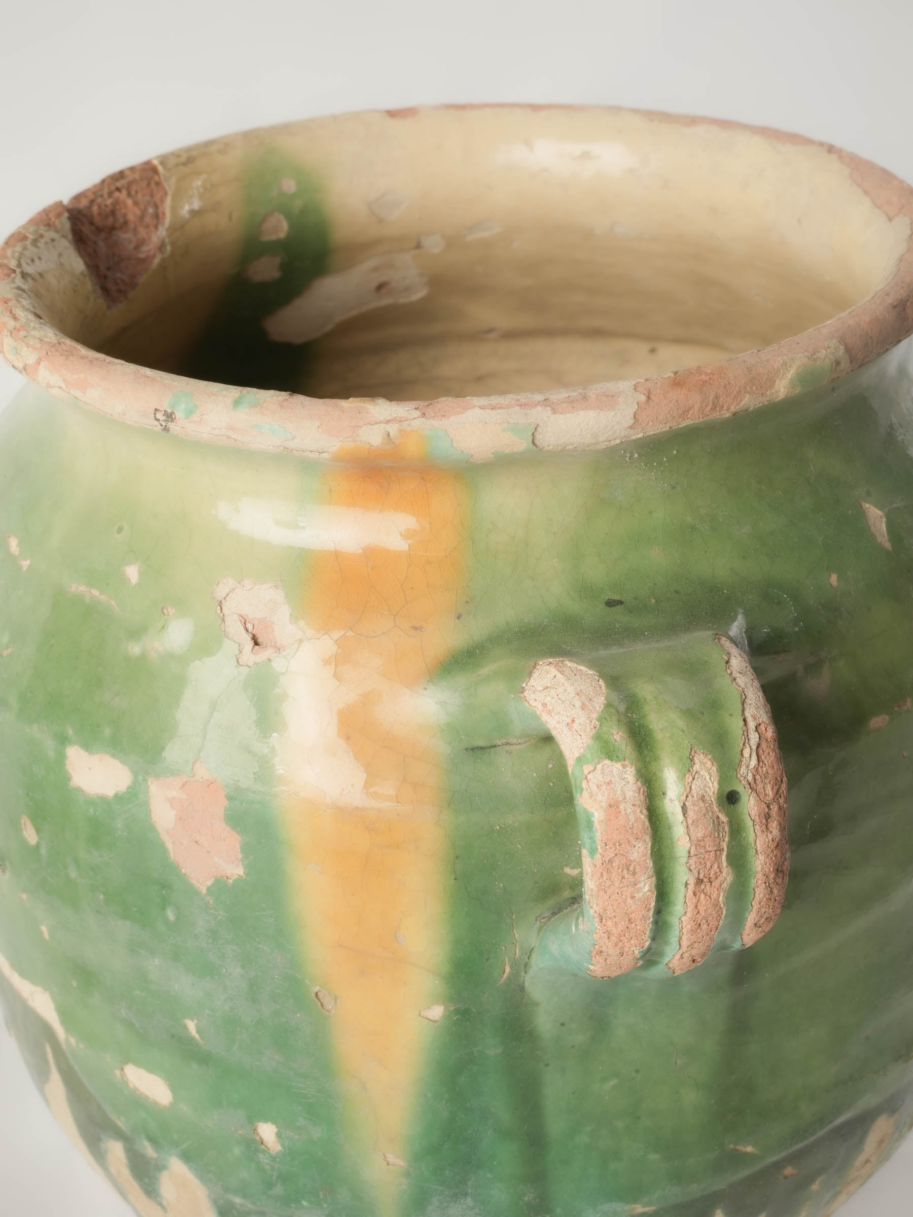 Classic French country confit container  