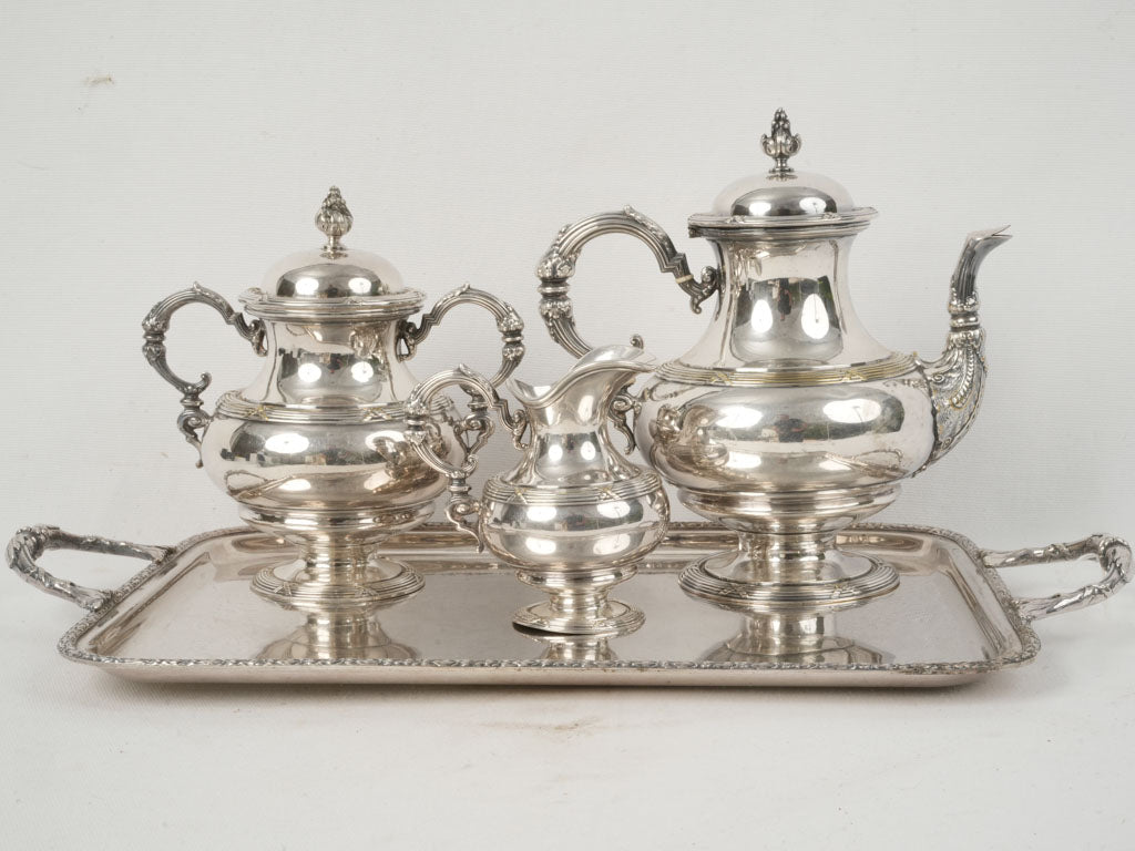 Elegant neoclassical Boulenger teapot
