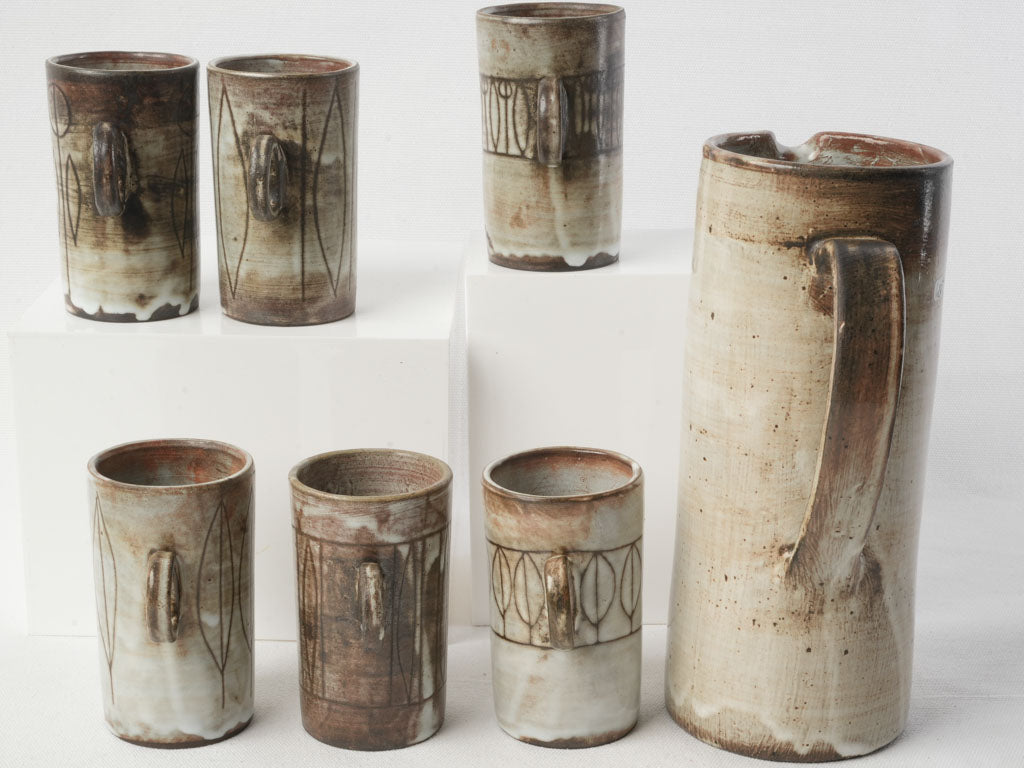 Stylish Jacques Pouchain cups  