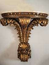 Exquisitely Carved Prince of Wales Consoles